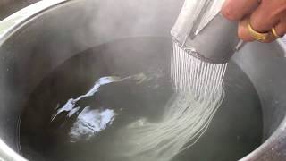 Thai Rice Flour Noodles Recipe [upl. by Einahpehs423]