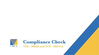 Compliance Check  206AB and 206CCA [upl. by Abekam]