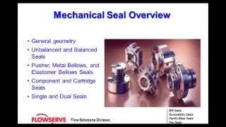 Mechanical Seal Fundamentals  Webinar Session 2  Siewert Equipment [upl. by Sukhum]