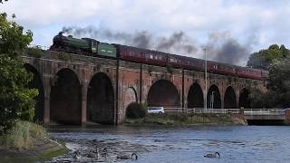 61306 Mayflower at Fareham Viaduct 15819 [upl. by Yruy]