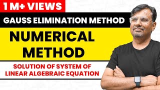 Gauss Elimination Method  Numerical Methods  solution of Linear Equations [upl. by Lennaj]