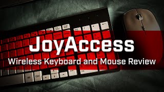 Joyaccess Wireless Keyboard and Mouse Unboxing and Review [upl. by Hegyera]