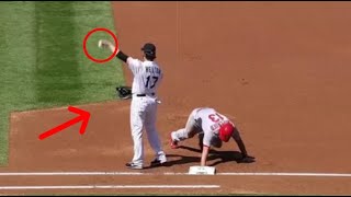 MLB Hidden Ball Tricks [upl. by Rycca]