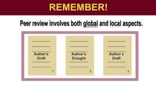 Peer Review Commenting Strategies [upl. by Eahs]