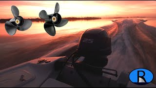 3 or 4 Blade Propellers for SMALL Boats [upl. by Buine812]