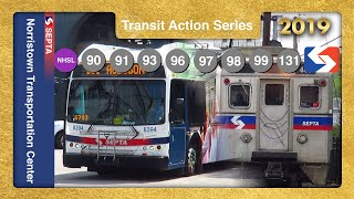 Norristown PA Norristown Transportation Center  SEPTA TrAcSe 2019 [upl. by Ylam]