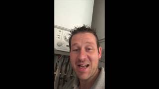 How to drain down a central heating system  Combi boiler [upl. by Aemat]