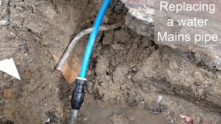 Replacing lead water mains [upl. by Adnamra]