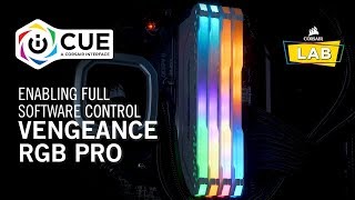 How To Enable Full Software Control for CORSAIR VENGEANCE RGB PRO [upl. by Ojiram]