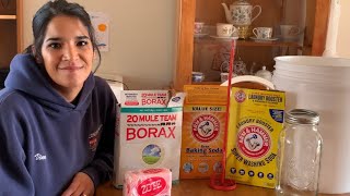 Homemade laundry detergent Make it make [upl. by Amrac]