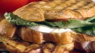 How to Make Giada De Laurentiis Perfect Panini Sandwich  Food Network [upl. by Lempres]