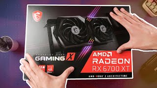 AMD RX 6700 XT Unboxing  MSI Gaming X [upl. by Sibyl936]