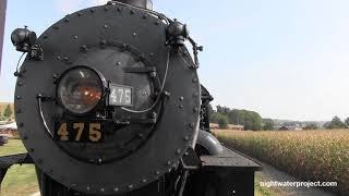 Strasburg Railroad 475 full train ride [upl. by Ueik776]