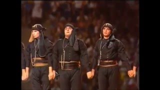 Pyrrhic Dance Πυρρίχιος  Athens Olympics 2004 [upl. by Ahseya324]