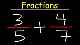 Fractions Basic Introduction  Adding Subtracting Multiplying amp Dividing Fractions [upl. by Nnad777]