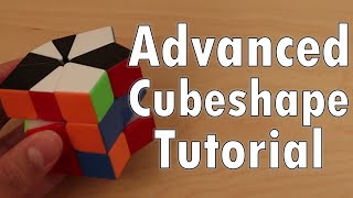 Advanced Cubeshape Tutorial for Square1 Covers EVERY Cubeshape Case [upl. by Doughman]