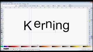 Inkscape Tips  Character Spacing  Kerning [upl. by Nnayd]