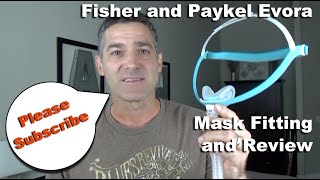 New Fisher and Paykel Evora Nasal CPAP Review Best CPAP Mask [upl. by Stroup]