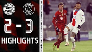 Many chances little outcome  Highlights FC Bayern vs PSG 23 [upl. by Retsae]