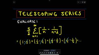 Evaluating a Telescoping Series StepbyStep Guide [upl. by Browne]