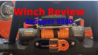 Winch Review ZeSuper 9500 [upl. by Dnaltruoc]