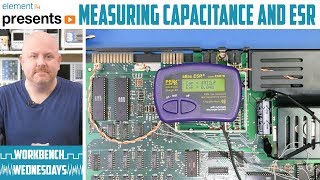 Measuring Capacitance and ESR  Workbench Wednesdays [upl. by Nnairac147]