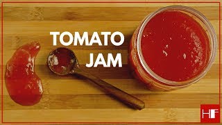 Homemade Tomato Jam  Easy To Make  Recipe [upl. by Pelagias]