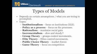 Public Policy Models [upl. by Amethyst127]