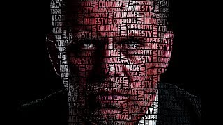 Photoshop text portrait  Photoshop CC CS6 CS5 [upl. by Anitan]