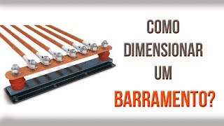 COMO DIMENSIONAR UM BARRAMENTO DE COBRE  FAM CURSOS [upl. by Florrie102]