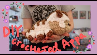 How to Crochet ☆ APPA ☆ from Avatar the Last Airbender [upl. by Ahsienor572]