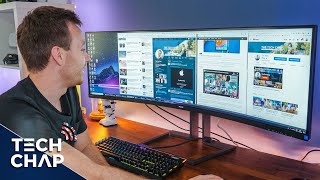 Is Super Ultrawide Too Wide Philips 499P9H Full Review  The Tech Chap [upl. by Philemol]