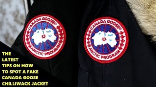 Real vs Replica Canada Goose HOW TO SPOT A FAKE CANADA GOOSE JACKET [upl. by Howey646]