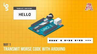 Transmit Morse Code with Arduino [upl. by Michaelina970]