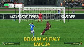 BELGIUM VS ITALY PENALTIES SOCCER [upl. by Clementine532]