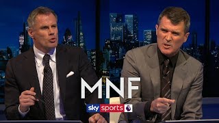 Roy Keane amp Jamie Carragher clash over their combined Liverpool 2020 and Man Utd 1999 XI  MNF [upl. by Petes786]