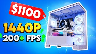 The UNBEATABLE 1100 GamingStreaming PC Build [upl. by Esbenshade]