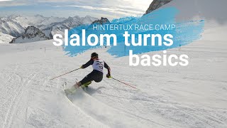 Ski Slalom carved turn basics follow me leonapopovic [upl. by Nennerb]