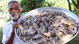 Prawns Biryani Recipe  Quick and Easy Shrimp Biryani By Our Grandpa [upl. by Llecrad742]