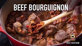 How to Make Beef Bourguignon  Best French Stew Recipe [upl. by Eniledam]