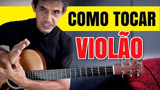 COMO TOCAR VIOLÃO EM 15 MINUTOS  Aula de violão do zero [upl. by Elwin550]