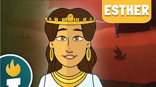 Esther Animated Bible Stories for Kids [upl. by Gilud]