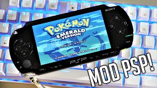 How to Hack PSP 1000 amp 2000  EASY Tutorial 2020  Custom Firmware to Run Homebrew  CFW 660 PRO C2 [upl. by Savvas655]