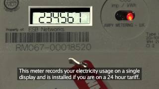 How to Read an Electronic Meter [upl. by Turner]