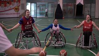 KADINLAR A MİLLİ TEKERLEKLİ SANDALYE BASKETBOL TAKIMIMIZ [upl. by Maynord]