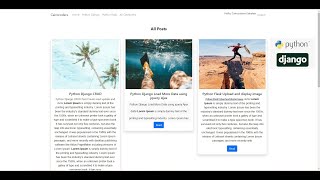 Python Django Simple Blog with Summernote WYSIWYG Editor [upl. by Ahsitam673]