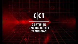 ECCouncil  Certified Cybersecurity Technician  CCT [upl. by Acceber246]