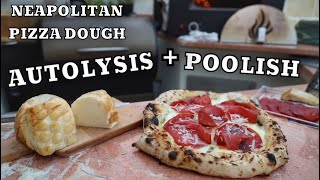 HOW TO MAKE AUTOLYSIS  POOLISH NEAPOLITAN PIZZA DOUGH [upl. by Velick179]