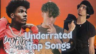 UNDERRATED RAP SONGS  OCTOBER 2023 [upl. by Anemolihp]