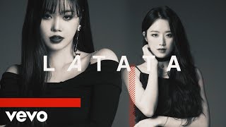 여자아이들GIDLE  LATATA English Ver Official Lyric Video [upl. by Notgnirrac487]